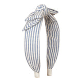 Seaside Strip Bow Alice Headband