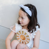 Seaside Strip Bow Alice Headband