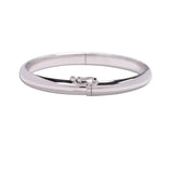 Classic Silver Bangle Bracelets for Babies, Kids or Women