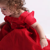 14K Gold-Plated Classic Bangle For Baby & Kids or Women