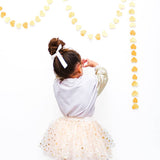 Beige star tutu skort