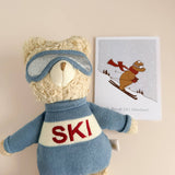 Plush Ski Benjamin Bear