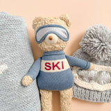 Plush Ski Benjamin Bear