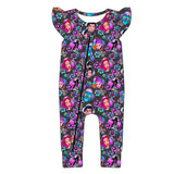 *Pre-Order* In My Napalm Era Ruffle Sleeve Romper - Kpop Demon Hunters Collection