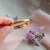 14K Gold-Plated Classic Bangle For Baby & Kids or Women