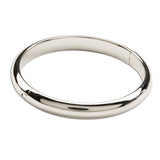 Classic Silver Bangle Bracelets for Babies, Kids or Women