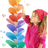Montessori Musical Rainbow Marble Run Tree