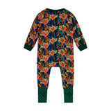 Paradise Plumage Convertible Zipper Pajama
