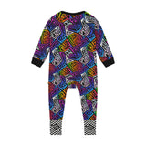 Graffiti Groove Convertible Zipper Pajama