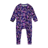 Iridescent Indigo Convertible Zipper Pajama