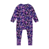Iridescent Indigo Convertible Zipper Pajama