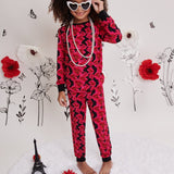 Moonlit Blooms Classic Pajama Set
