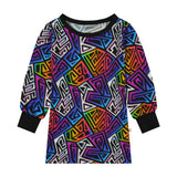 Graffiti Groove Classic Pajama Set
