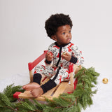 Reindeer Reign Convertible Zipper Pajama