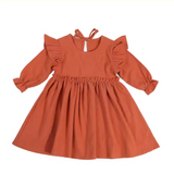 Princess Laura Smocked Linen Dress