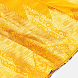 Yellow & Navy Pavadai Set