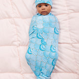 Seashell Serenade Swaddle Blanket