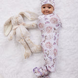 Whispering Whiskers Swaddle Blanket