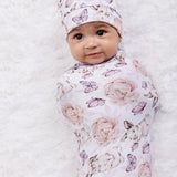 Whispering Whiskers Swaddle Blanket