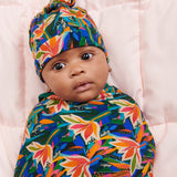 Paradise Plumage Swaddle Blanket