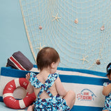 Whaley Good Time Ruffle Strap Bubble Romper