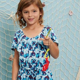 Whaley Good Time Flutter Sleeve Jumpsuit