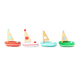 My Lil Wooden Sailboats Set of 4