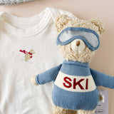 Plush Ski Benjamin Bear