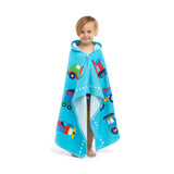 Trains, Planes & Trucks Beach Poncho