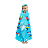 Trains, Planes & Trucks Beach Poncho