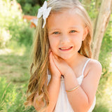 Classic Silver Bangle Bracelets for Babies, Kids or Women