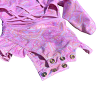 Long sleeve Girls Floral Swimsuit