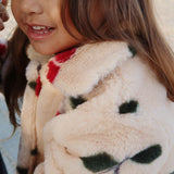 Fuzzy Coat GRS- Ma Grande Cerise