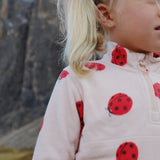 Tavi Fleece Sweatshirt- Ladybug