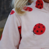 Tavi Fleece Sweatshirt- Ladybug