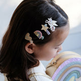 Flying Unicorn Mini Hair Clips