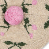 Belou Knit Beret- Cherry