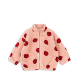 Jody Teddy Jacket- Ladybug Pink