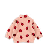 Jody Teddy Jacket- Ladybug Pink