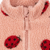 Jody Teddy Jacket- Ladybug Pink