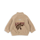 Jazz Teddy Bomber Jacket- Oxford Tan