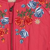 Juno Bomber Jacket- Raspberry Wine