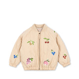 Juno Sequin Bomber Jacket- Frappé