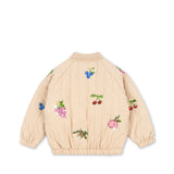 Juno Sequin Bomber Jacket- Frappé