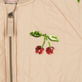 Juno Sequin Bomber Jacket- Frappé