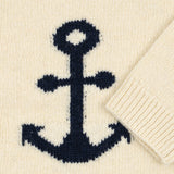 Anchor Knit Sweater- Sailor