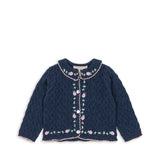 Rosier Cardigan- Ensign Blue