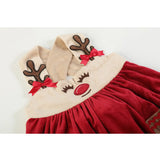 Red and White Reindeer Christmas Jumper