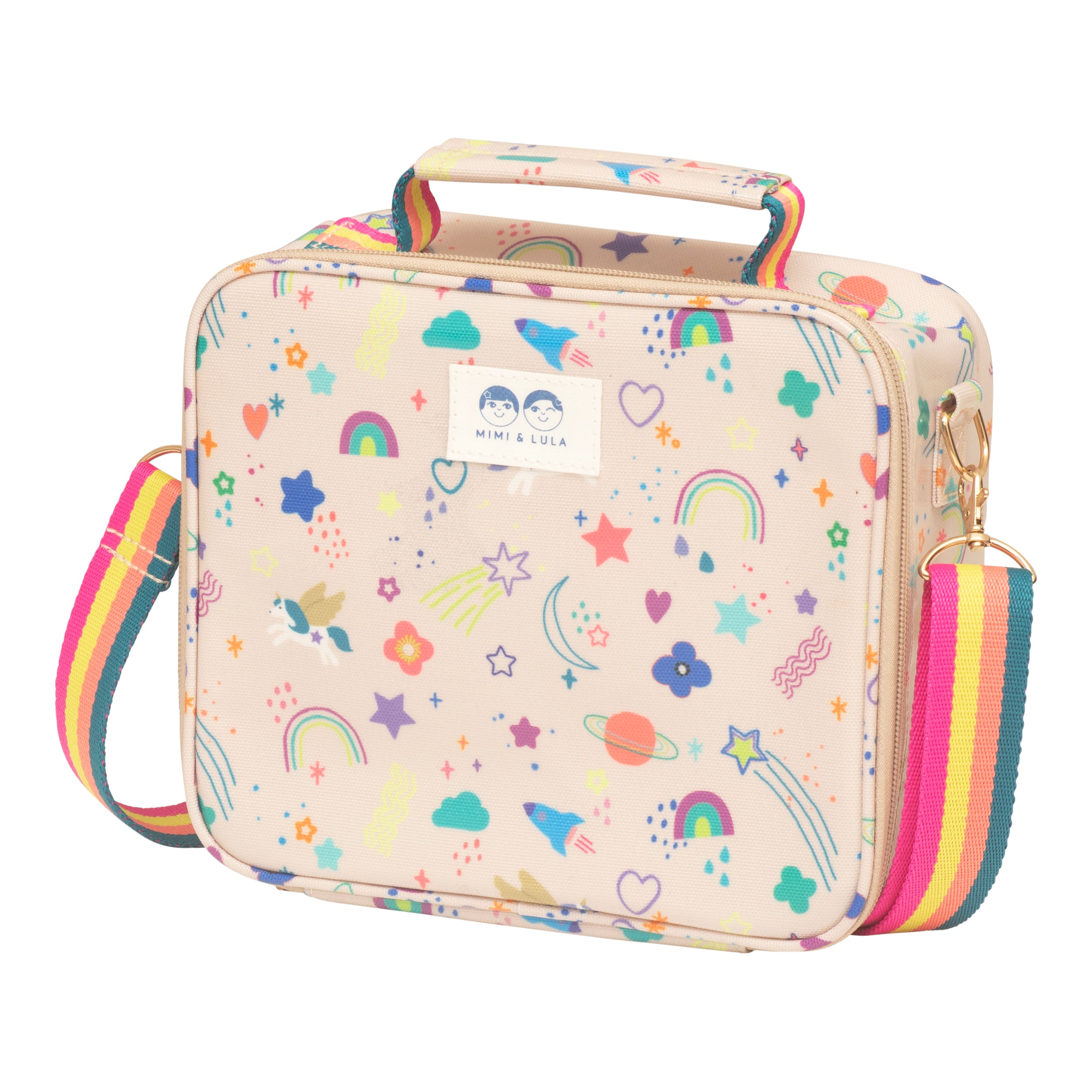 Mimi & Lula Dreamland Lunch Bag BEIGE Mimi & Lula Dreamland Lunch Bag BEIGE