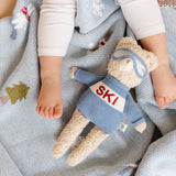 Plush Ski Benjamin Bear
